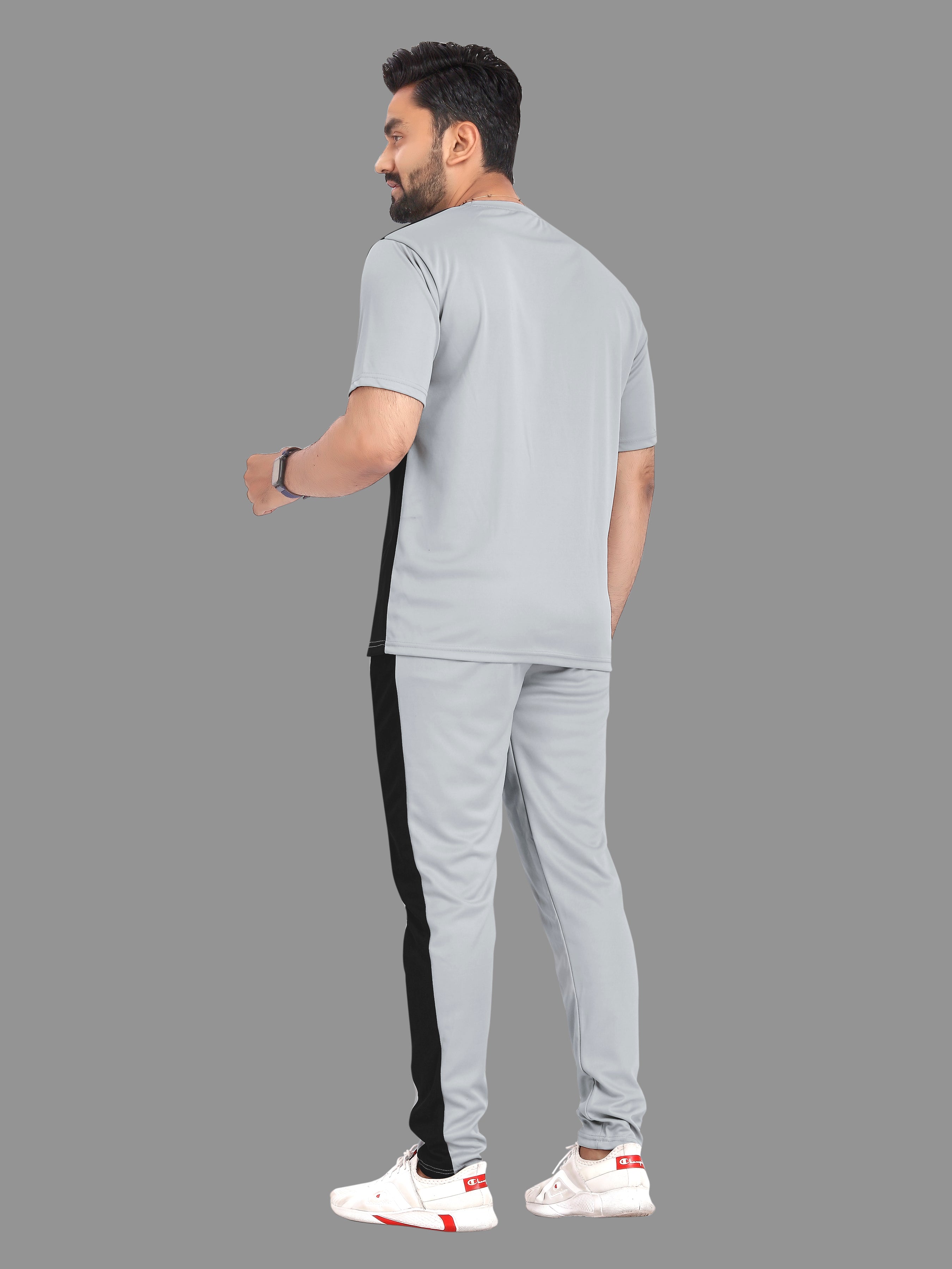 Cream Color Regular Fit Gym Wear Night Dress